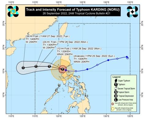 pagasa typhoon update|LIVE UPDATES: Super Typhoon Karding .